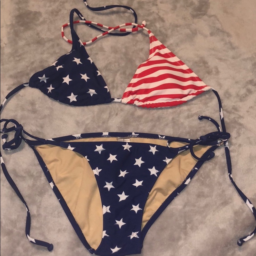 American Flag Bikini